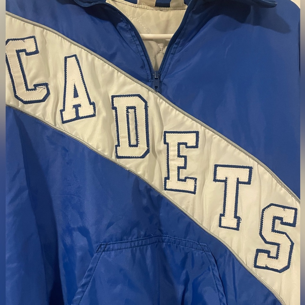 vintage half zip windbreaker